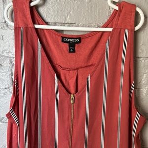 Express Size Small Salmon Colored Tank